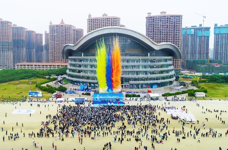 2020“一带一路”国际帆船赛（中国北海站）举行起航仪式