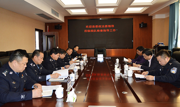 澧县县委常委、政法委书记杨松调研公安交管工作