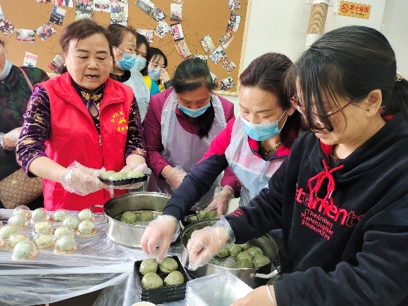 红色公益行第二期青团制作活动举行