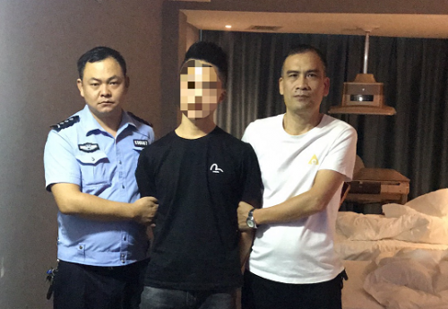 【国庆我在岗】严打电信网络犯罪 上梅派出所铲窝点追逃犯连抓6人