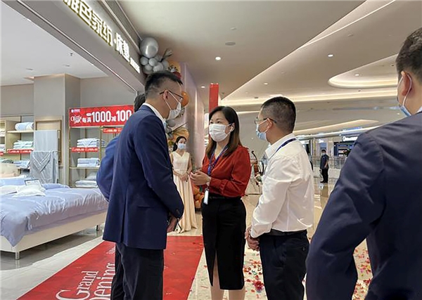 雅色家纺第三十家商超旗舰店正式开业
