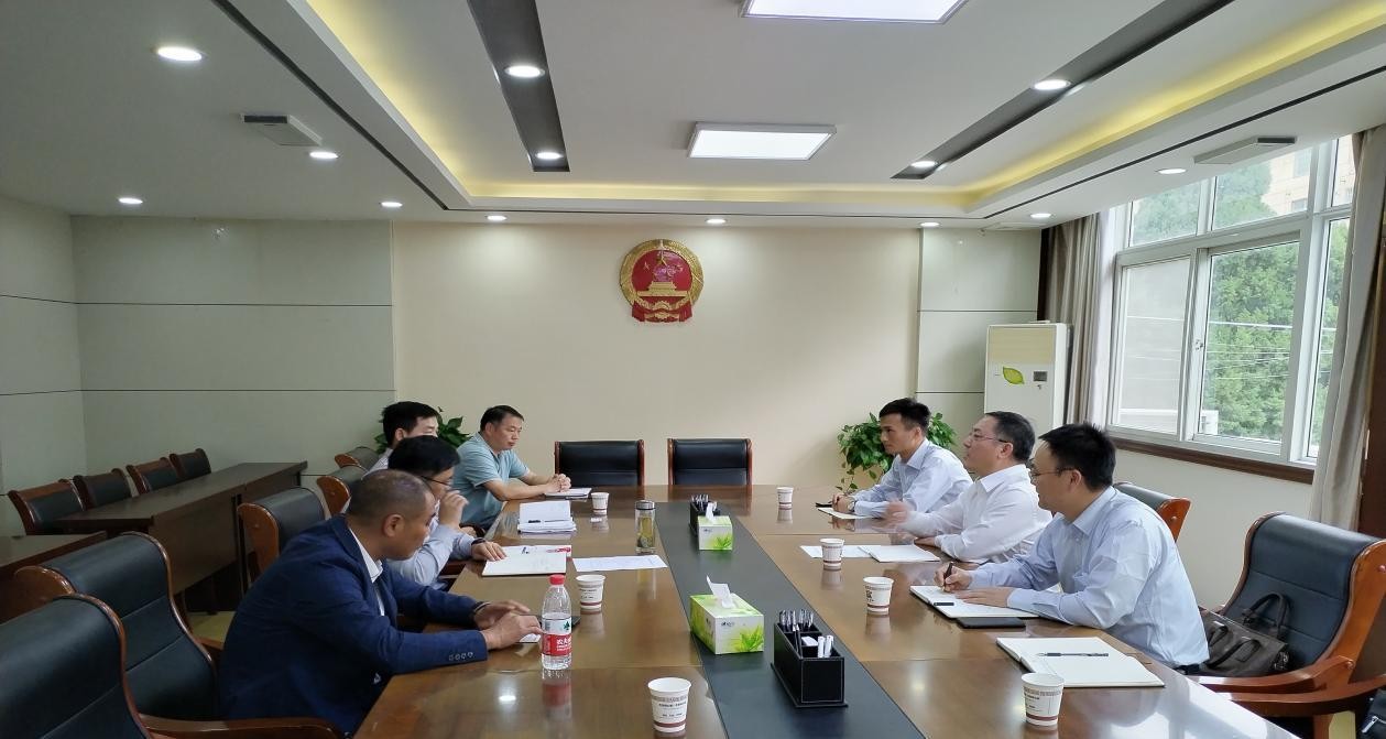 十七冶副总经理曹永忠拜会固镇县委副书记、代县长王志并开展带班检查