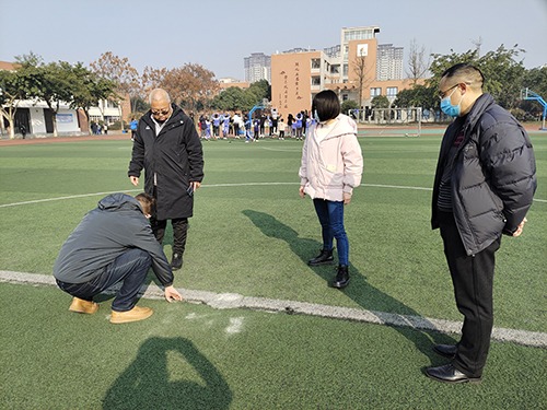 安全重于泰山·防患始于未然——彭州市致和中学放假前安全隐患排查