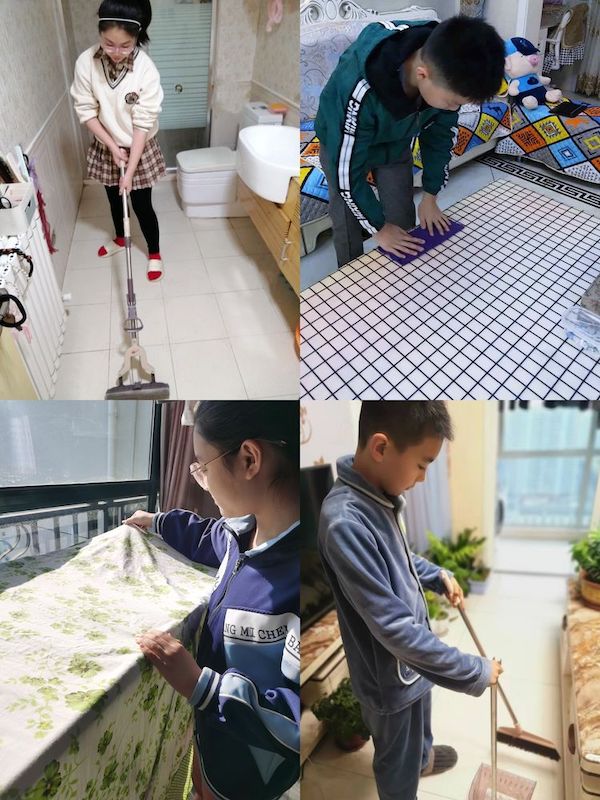 “亲子劳动促成长 我是家务小能手”——邯郸市丛台区荀子实验小学五年级德法假期学科活动