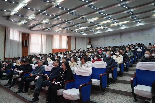 新起点 新作为 新征程——邯郸市第三中学召开2022-2023学年度第二学期开学工作会