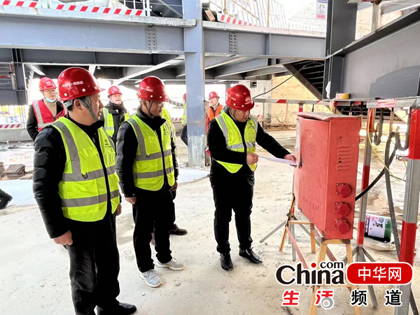 烟台高新区科技文化主题教育基地 开足马力 全力推进复工建设