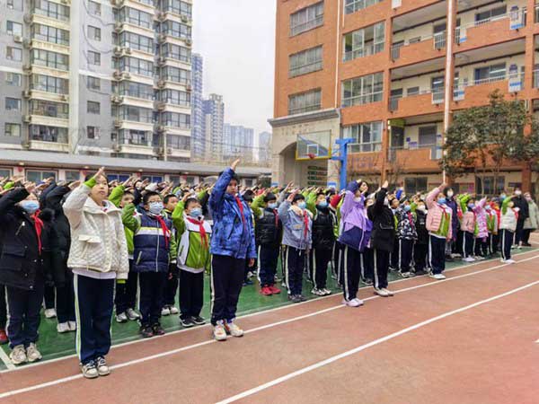 学习二十大，争做好队员——邯郸市丛台区丛台小学2023年春季开学典礼