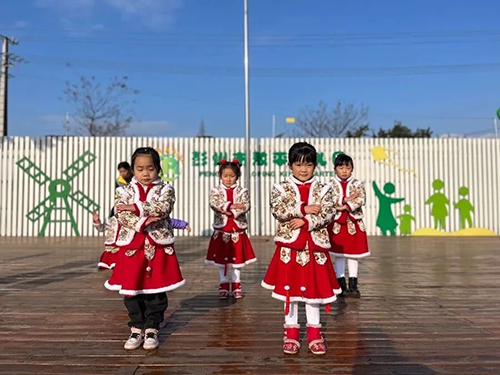 彭州市敖平幼儿园举行新学期开学典礼活动