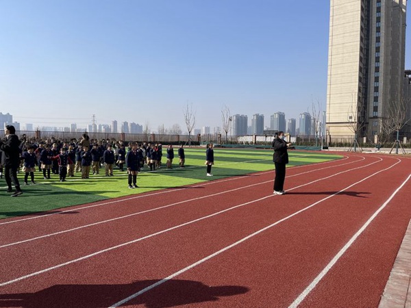 多彩大课间，和谐满校园”———邯郸市丛台区荀子实验第三小学学生课间操活动