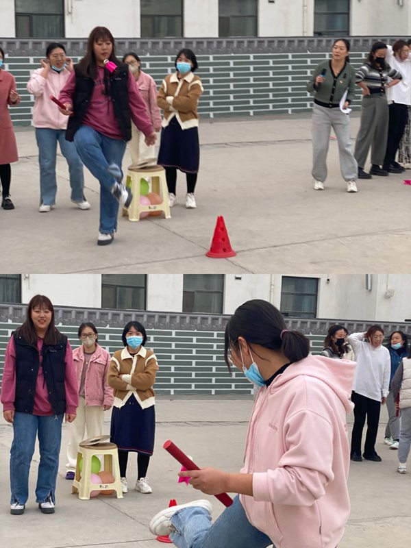 “阳光教师 美丽绽放”——记邯郸市丛台区黎明小学女神节趣味运动会
