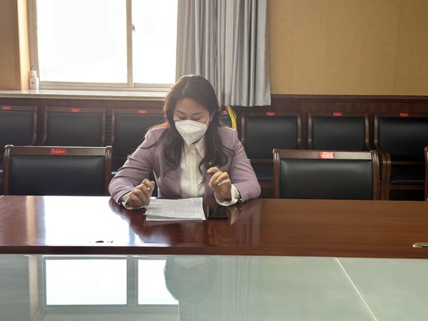 凝心聚力 团结向党———邯郸市丛台区实验中学2022年度组织生活会暨民主评议党员大会