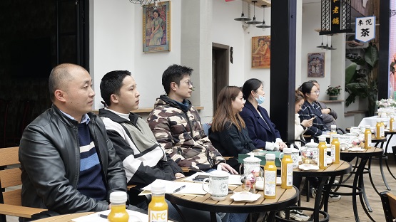 成都市锦江区交叉读书分享交流会在牛市口开讲