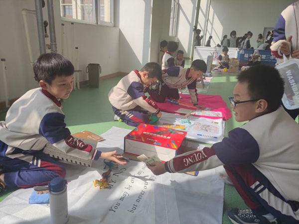 学科活动｜邯郸市丛台区荀子实验第三小学：首届校园跳蚤市场——“好物”遇“新主”