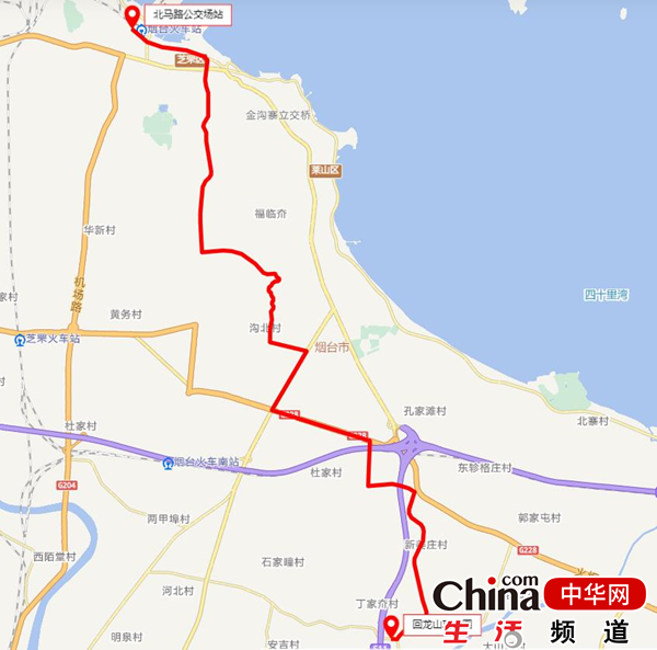 烟台公交开通3条免费祭扫定制公交