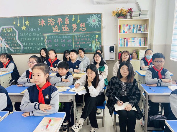 【教学研讨】共学、共研、共享、共进——邯郸市丛台区安居实验小学开展听、评课月活动
