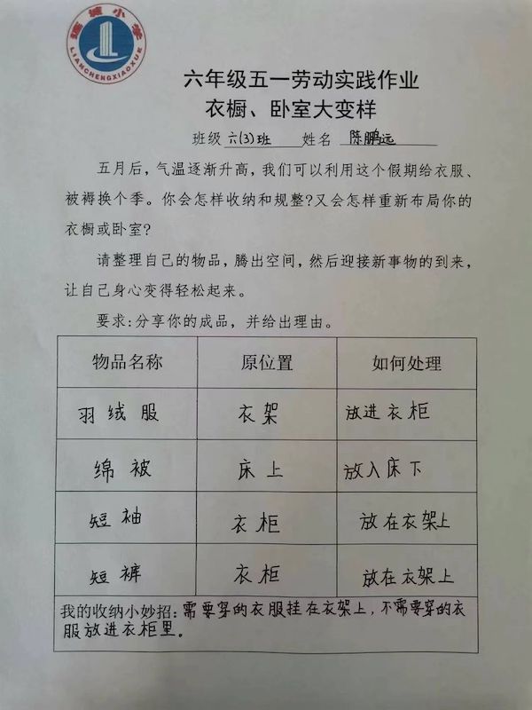 【关爱学生幸福成长 · 协同育人篇】创意过五一 致敬劳动者 ——邯郸市丛台区连城小学“五一”假期主题实践活动