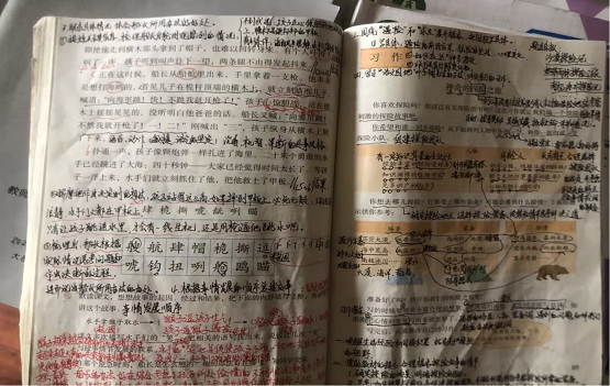 大邑县南街小学开展学月教学常规检查 