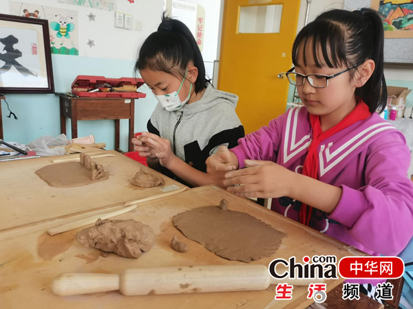 烟台市莱山区朱塂堡小学成立泥忆工作坊