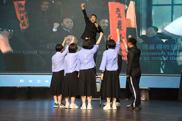 【关爱学生 幸福成长】入团宣誓仪式，接续五四精神——邯郸市第二中学举行五四主题系列活动