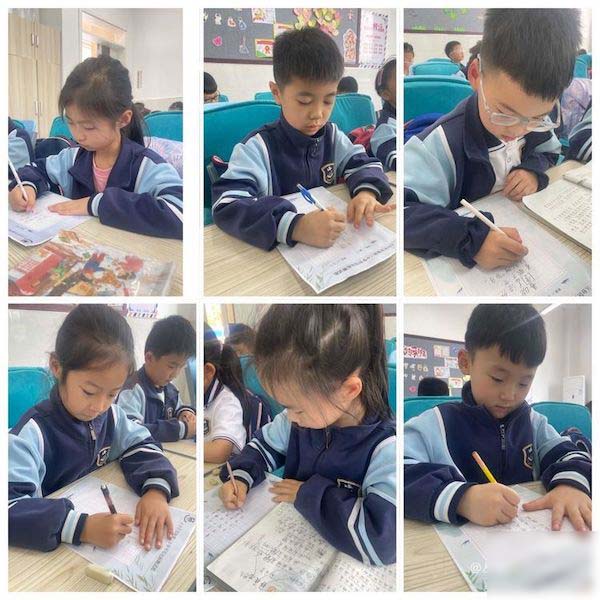 关爱学生幸福成长·教育治理篇｜邯郸市丛台区实验第三小学硬笔书写达标过级测评