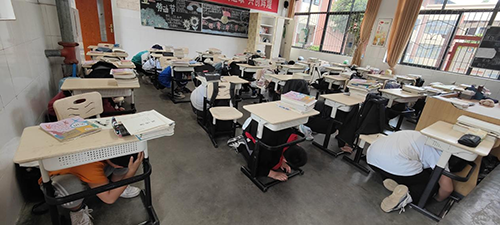 彭州市军乐中学开展防灾减灾教育活动