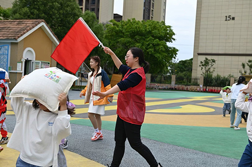 彭州市实验幼儿园开展2023年防灾减灾应急疏散演练