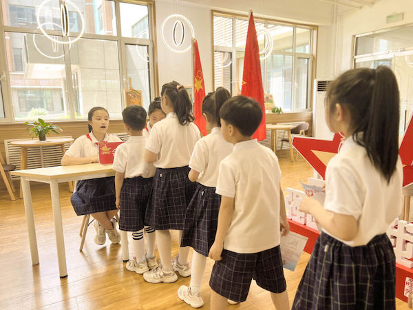  关爱学生幸福成长•协同育人篇｜你好，少先队！邯郸市丛台区曙光第二小学一年级入队闯关活动