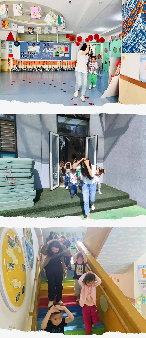 廊坊市广阳区第五幼儿园：防灾减灾日 防震演练 全园在行动！
