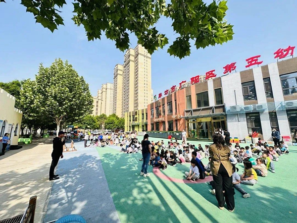 廊坊市广阳区第五幼儿园：防灾减灾日 防震演练 全园在行动！