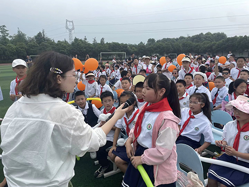彭州市隆丰小学开展2023年双特成果展暨六一庆祝活动