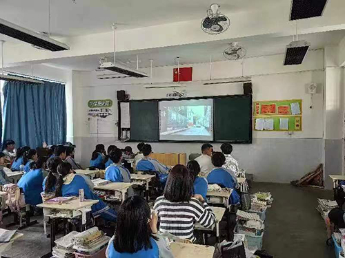 彭州市北君平中学开展5·25心理健康月系列活动