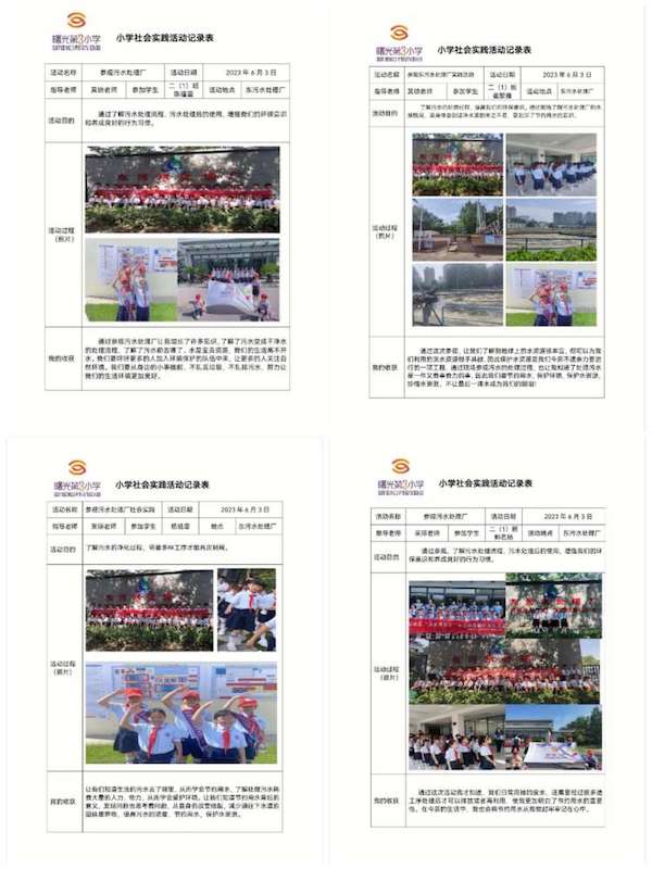 关爱学生 幸福成长·协同育人篇｜节水润心田 环保记心间——邯郸市丛台区曙光第三小学实践活动