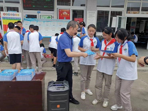 彭州市濛阳中学开展防范电信网络诈骗宣传教育活动
