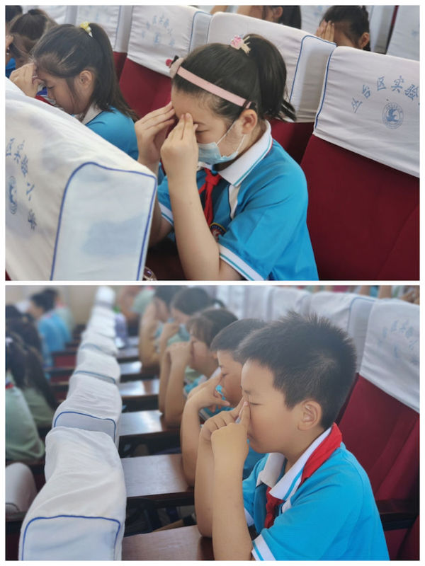 关爱学生幸福成长·学生健康篇丨守护“睛”彩视界，点亮“光”明未来——邯郸市丛台区实验小学开展爱眼日宣传教育