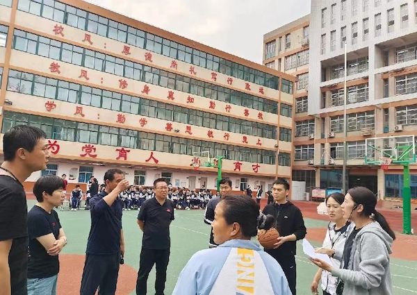 关爱学生幸福成长 | 邯郸市第十一中学初二级部篮球联赛