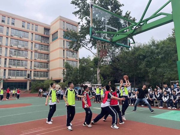 关爱学生幸福成长 | 邯郸市第十一中学初二级部篮球联赛
