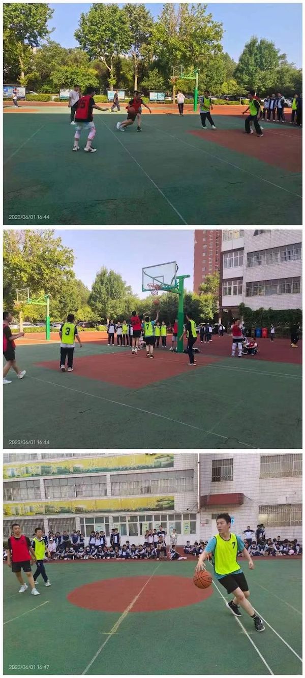 关爱学生幸福成长 | 邯郸市第十一中学初二级部篮球联赛