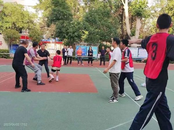 关爱学生幸福成长 | 邯郸市第十一中学初二级部篮球联赛