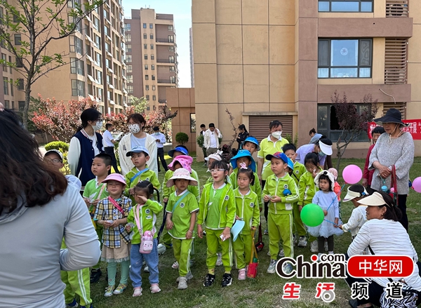 烟台高新区马山街道海岸社区开展儿童文明素养进社区活动