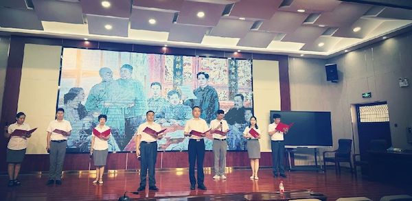 同心向党迎七一——邯郸市从台区实验中学喜迎建党102周年主题党日活动