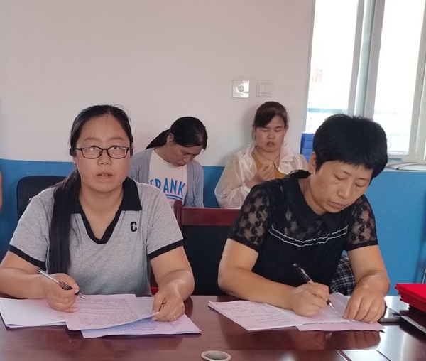 抵制有偿补课 坚守心灵净土——邯郸市丛台区北湖中学暑期在职教师有偿补课工作部署会