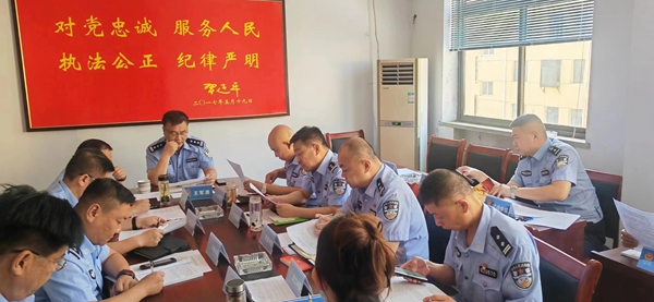 邢台交警信都区一大队被授予“先进基层党组织”荣誉称号