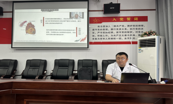 党建引领|衡南县人民医院胸痛中心走进云集街道黄金社区开展“传承红色基因，服务人民健康”义诊活动