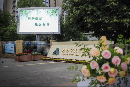 定格·美好——彭州市天府路小学庆祝第39个教师节