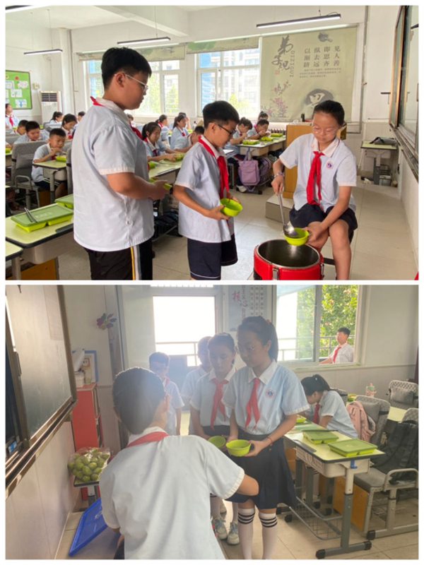 阳光午餐，助力成长——邯郸市丛台区连城小学午餐午休纪实