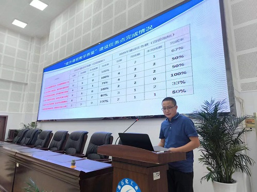 成都石化工业学校召开“三名工程”建设阶段会议
