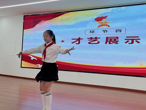 学习党的二十大 挺膺担当我争先——彭州市延秀小学2023年少先队大队委换届竞选活动