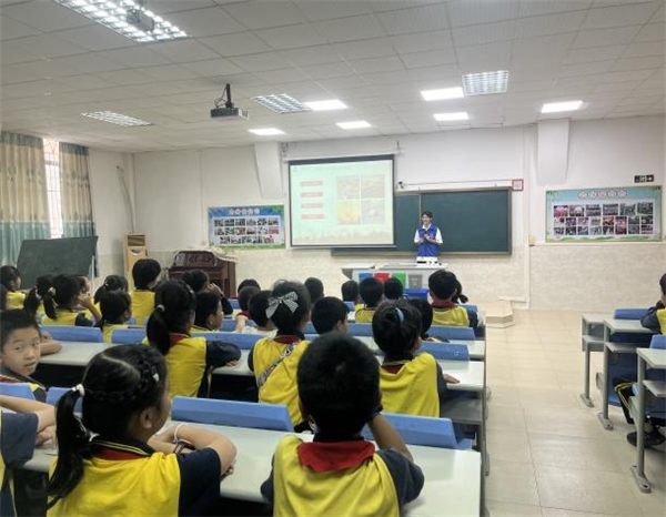 “垃圾分类,从我做起” 惠州市水北小学垃圾分类进校园宣传活动