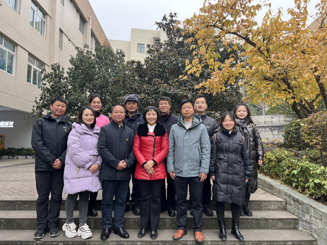 南充市蓬安县周口小学到大邑县北街小学交流考察