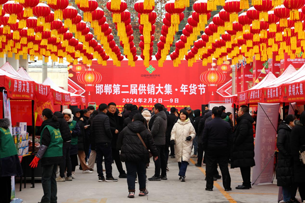 邯郸市供销社“第二届供销大集•年货节” 盛大开幕